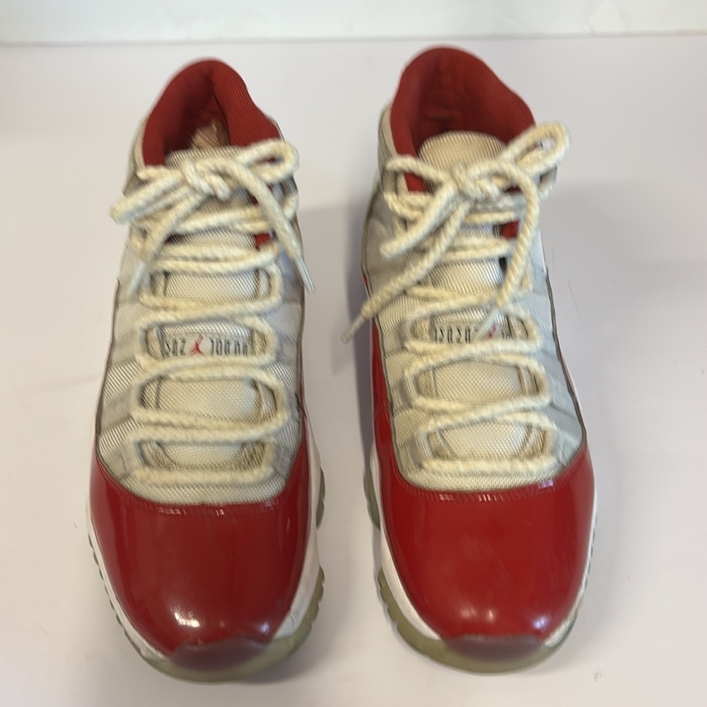 Nike Air Jordan 11 Cherry Red Basketball Shoes - Picture 5 of 10